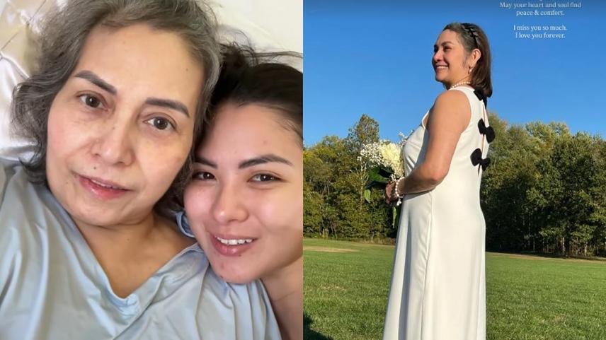 Ashley Rivera and late mom