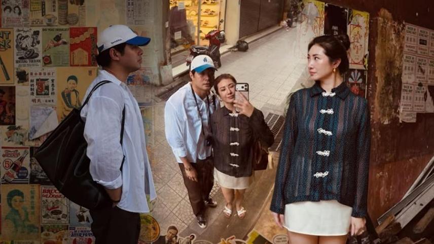 Benjamin Alves and Chelsea Robato