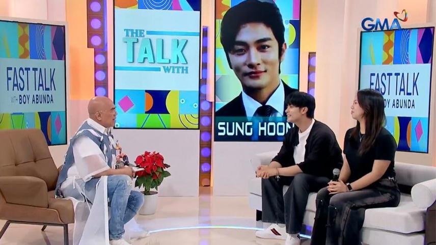 Bang Sung-hoon on Fast Talk with Boy Abunda
