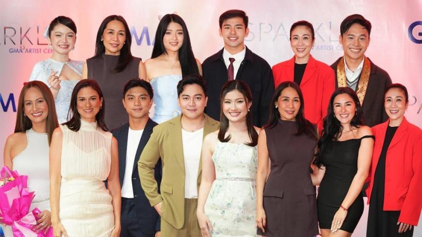 Kapuso stars in Signed with Sparkle