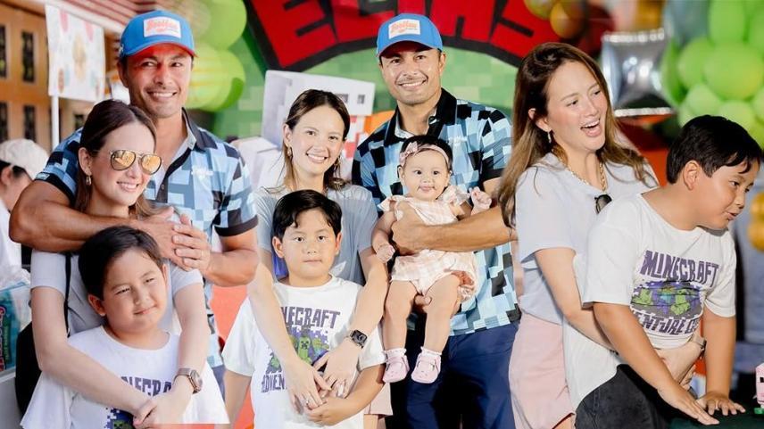 Derek Ramsay, Ellen Adarna's son Elias birthday