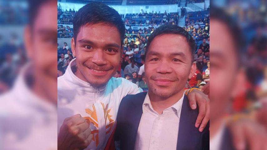Eman Bacosa-Pacquiao, Manny Pacquiao