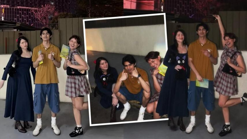 Kylie Padilla, Kate Valdez, and Radson Flores