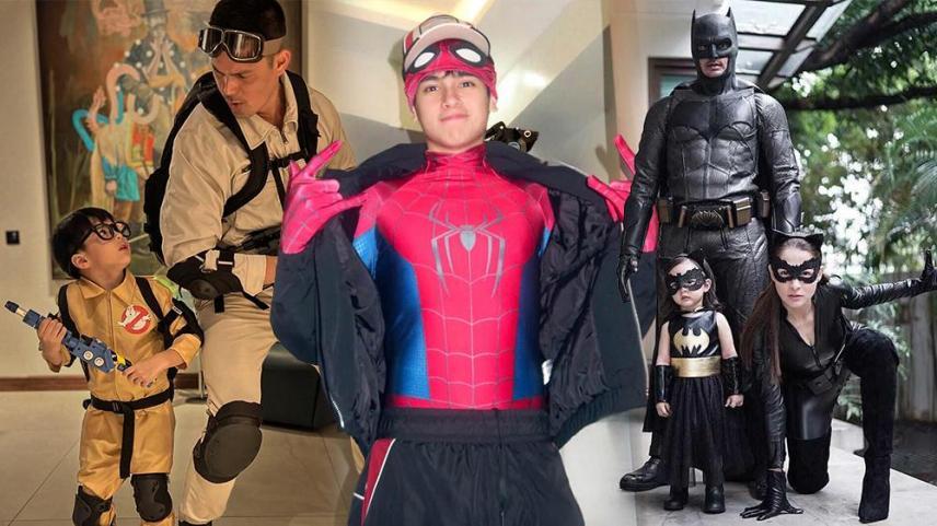 Kapuso stars in their superhero suits
