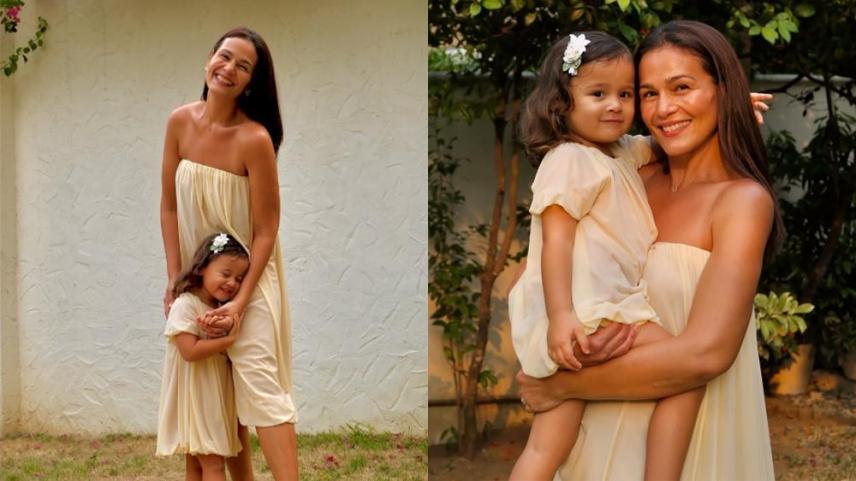 Iza Calzado and Deia Amihan