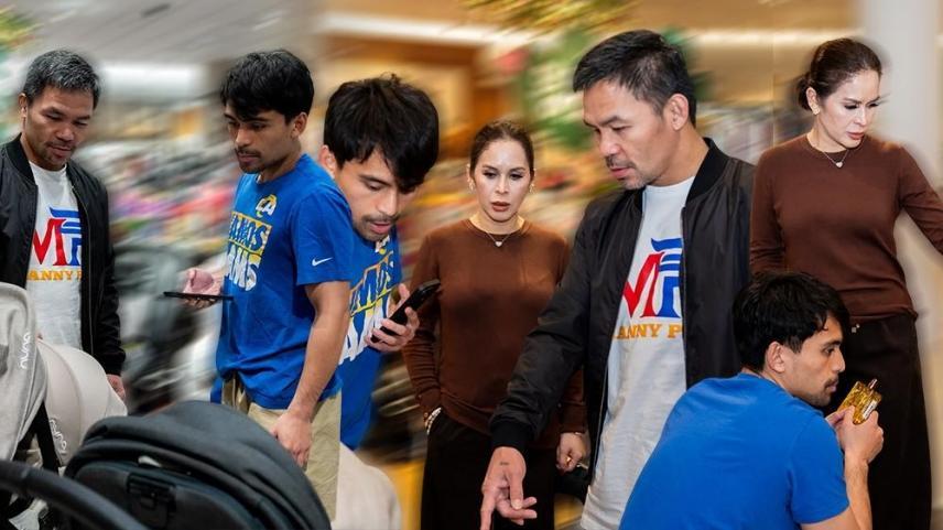 manny pacquiao, jinkee pacquiao, jimuel pacquiao