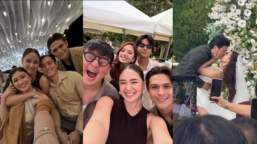 Jon Lucas at Jenzel Angeles wedding