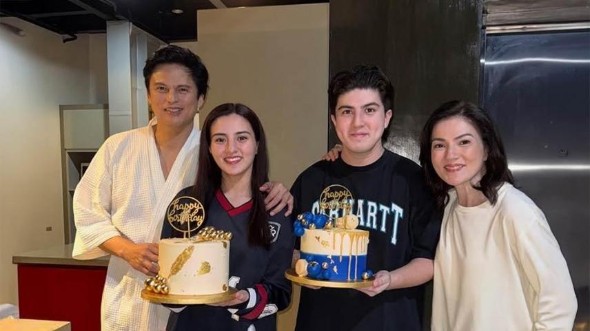 Navy and Cassy Legaspi's Birthday Salubong