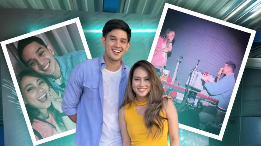 Anjo Pertierra and Eunice Jorge