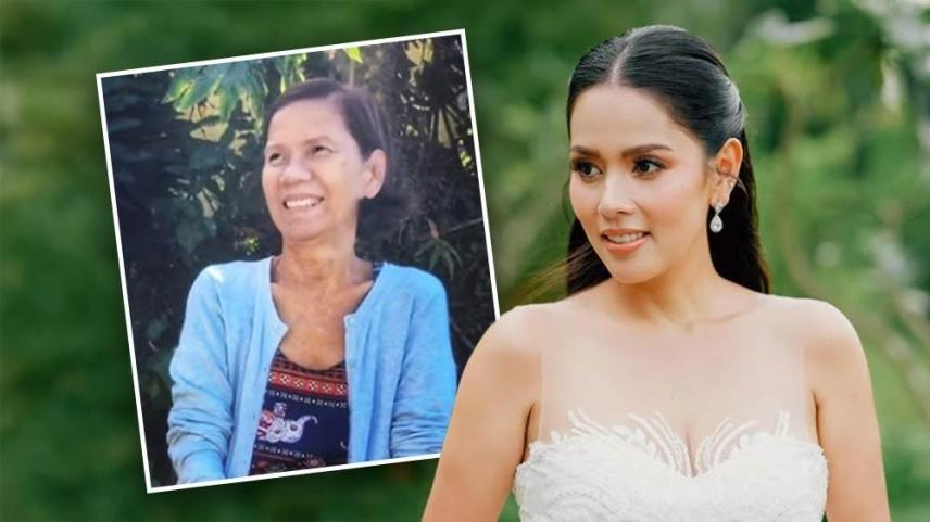 Neri Naig andher mom Carmelita