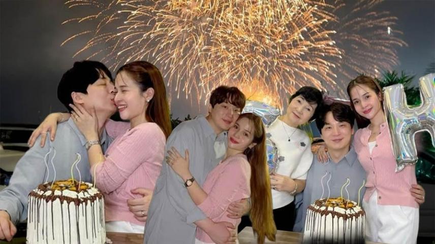 Kristel Fulgar and Ha Su hyuk