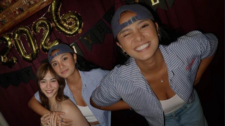 Klea Pineda and Janella Salvador