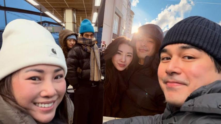 Benjamin Alves and Chelsea Robato