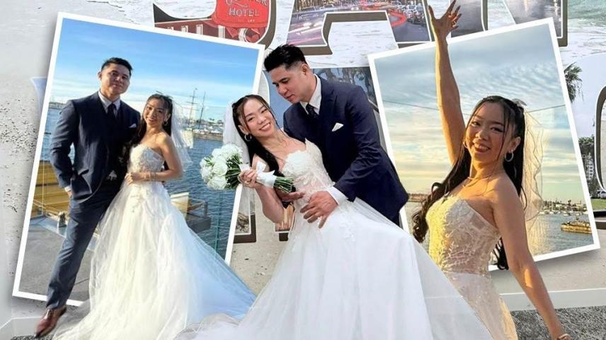 Cheche Tolentino and husband