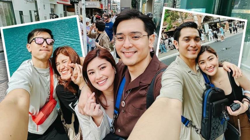 Thea Tolentino and Martin Joshua San Miguel