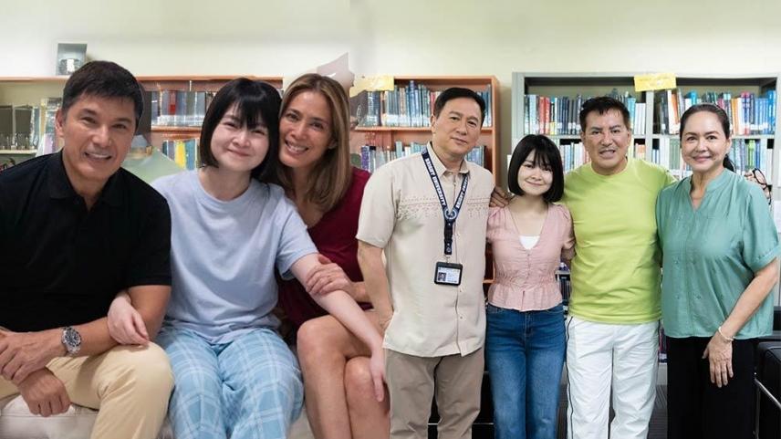 Barbie Forteza, Angel Aquino, Albert Martinez, Eric Quizon, Charo Santos-Concio, Brillante Mendoza in Until She Remembers