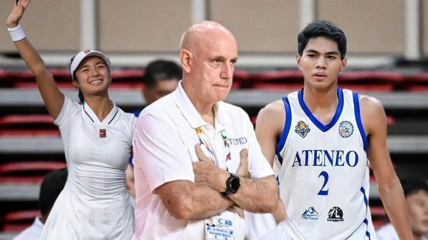 Rene Baterbonia, Alex Eala, Tab Baldwin