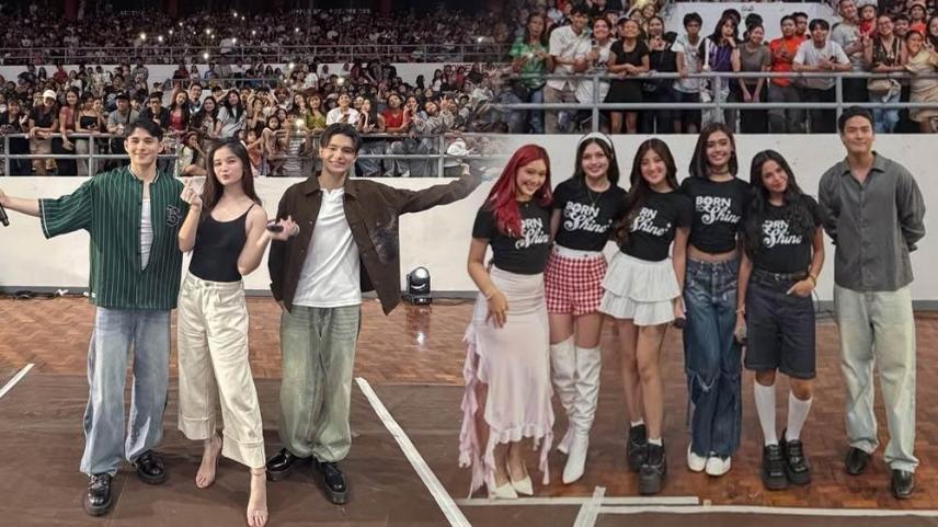 'Born to Shine' stars, Sofia Pablo, Allen Ansay, Lee Victor
