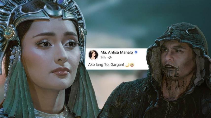 Encantadia Chronicles Sang'gre Ahtisa Manalo and Tom Rodriguez as Haliya and Gargan