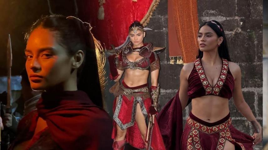 Encantadia Chronicles Sang'gre actress Faith Da Silva as Flamarra 