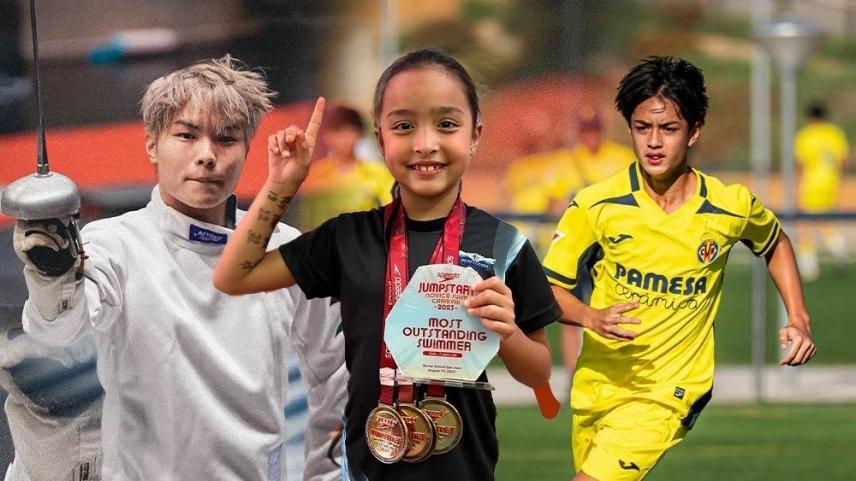celebrity kid athletes