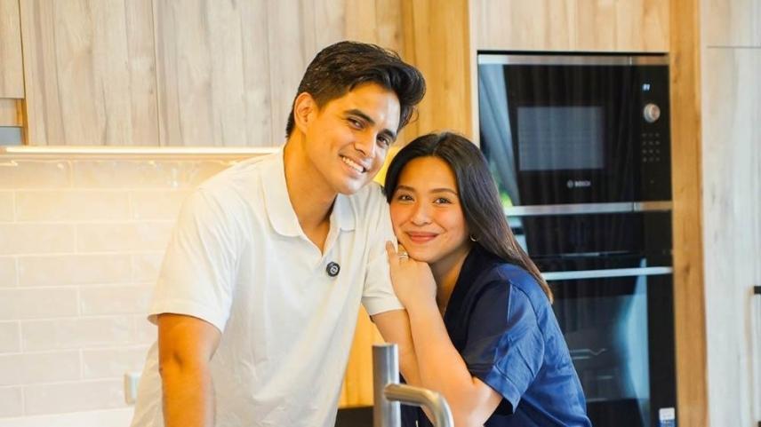 Juancho Trivino and Joyce Pring