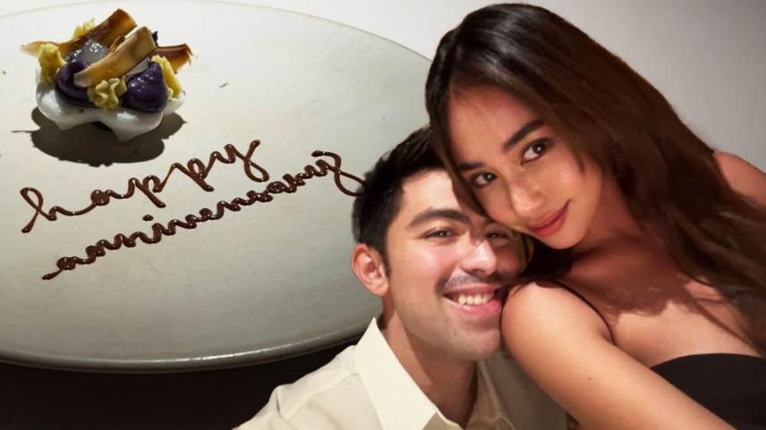 Elle Villanueva and Derrick Monasterio