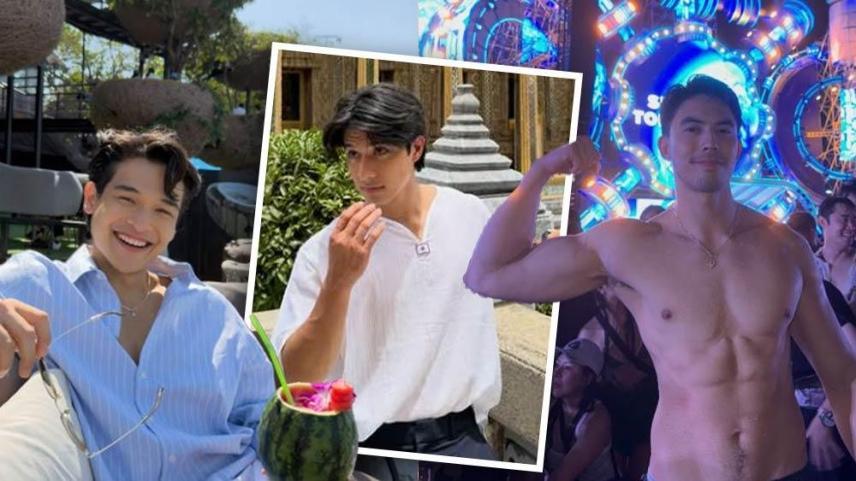 Celebrity hunks heat up Thailand