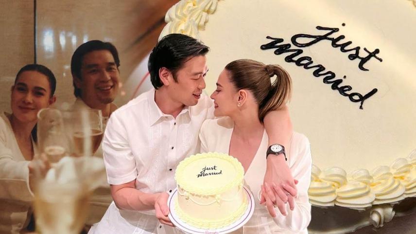 Bea Alonzo and Vincent Co's intimate civil wedding