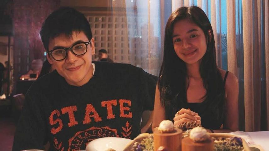 Dustin Yu and Bianca de Vera
