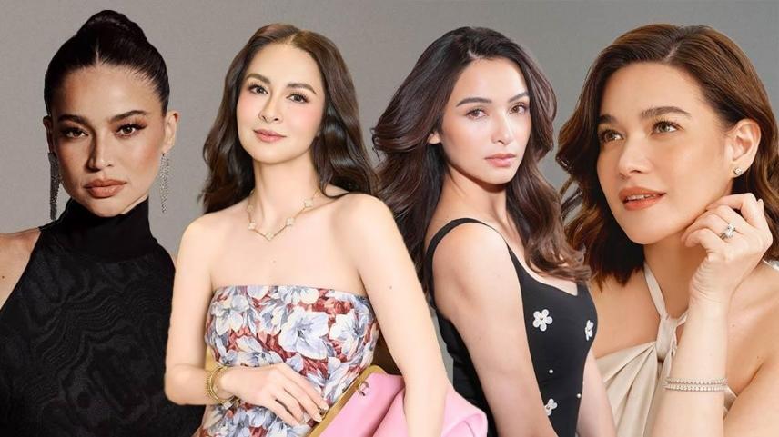 Anne Curtis, Marian Rivera, Jennylyn Mercado, and Bea Alonzo