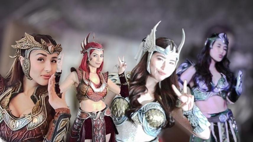 Sang'gres on set