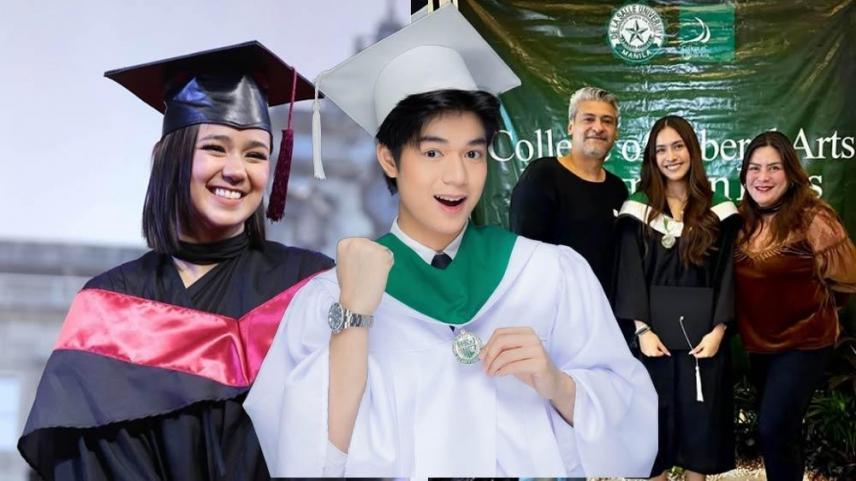 Celebrity graduates