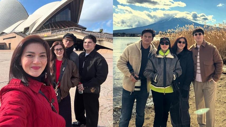 Carmina Villarroel, Zoren Legaspi, Mavy Legaspi, and Cassy Legaspi