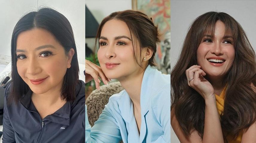 Kara David, Marian Rivera, Camille Prats