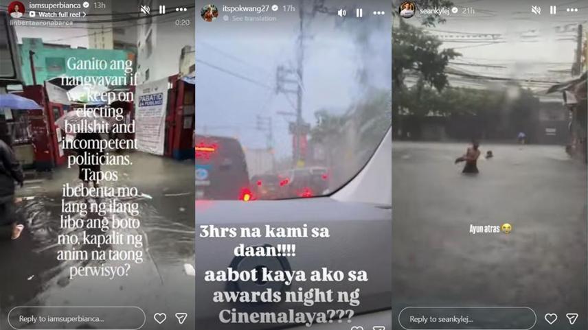 Celebrities on the effects of Habagat