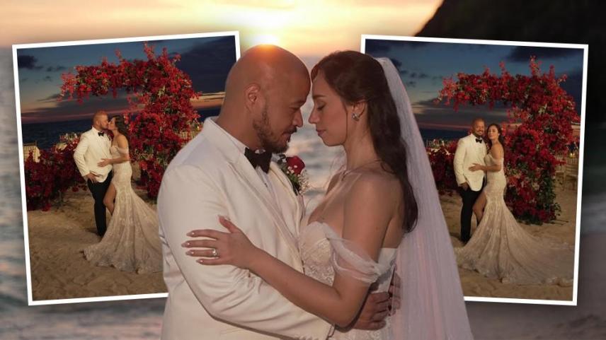 Phoebe Walker and Rico Robles wedding
