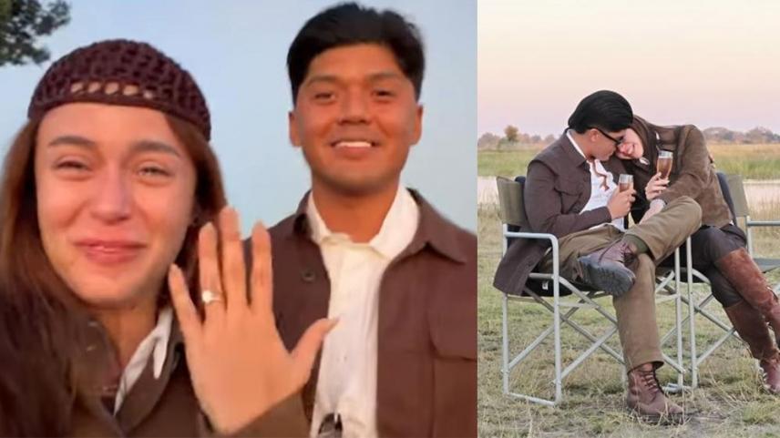 Yassi Pressman and Luigi Villafuerte engaged