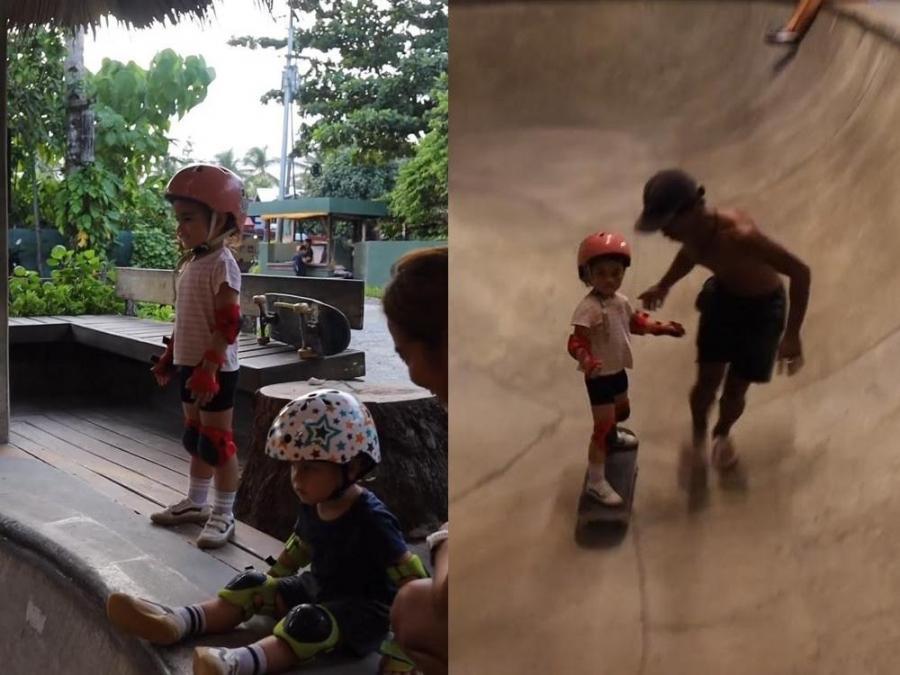 Andi Eigenmann, Philmar Alipayo, Ellie Eigenmann, Lilo Alipayo, Koa Alipayo 