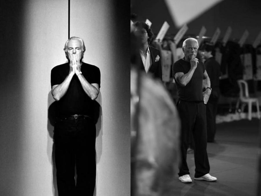 Italian designer Giorgio Armani has passed away
