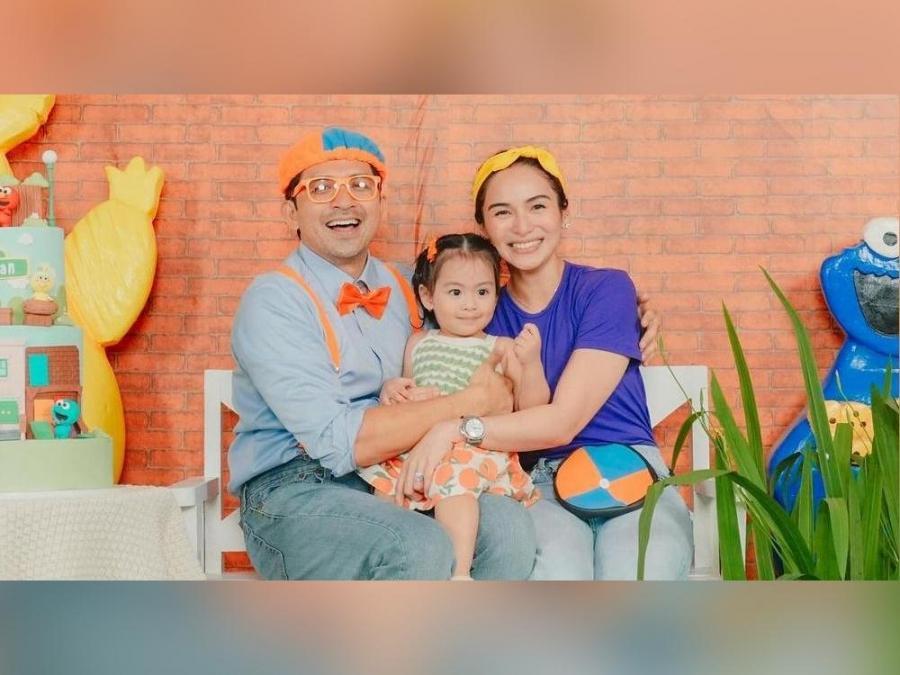 Dennis Trillo and Jennylyn Mercado with Baby Dylan Jayde