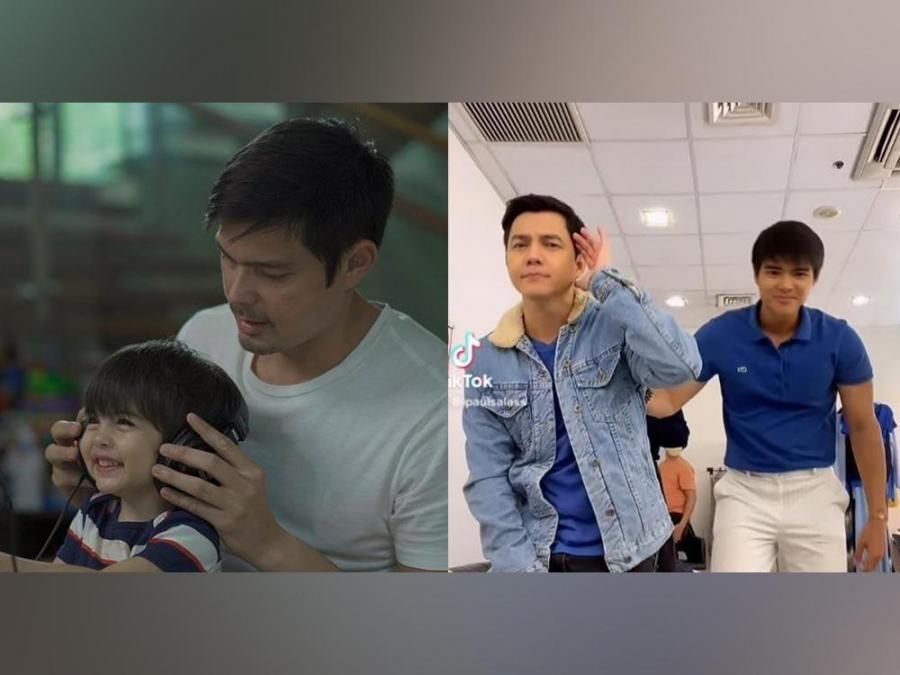 Handsome celebrity dads and their sons