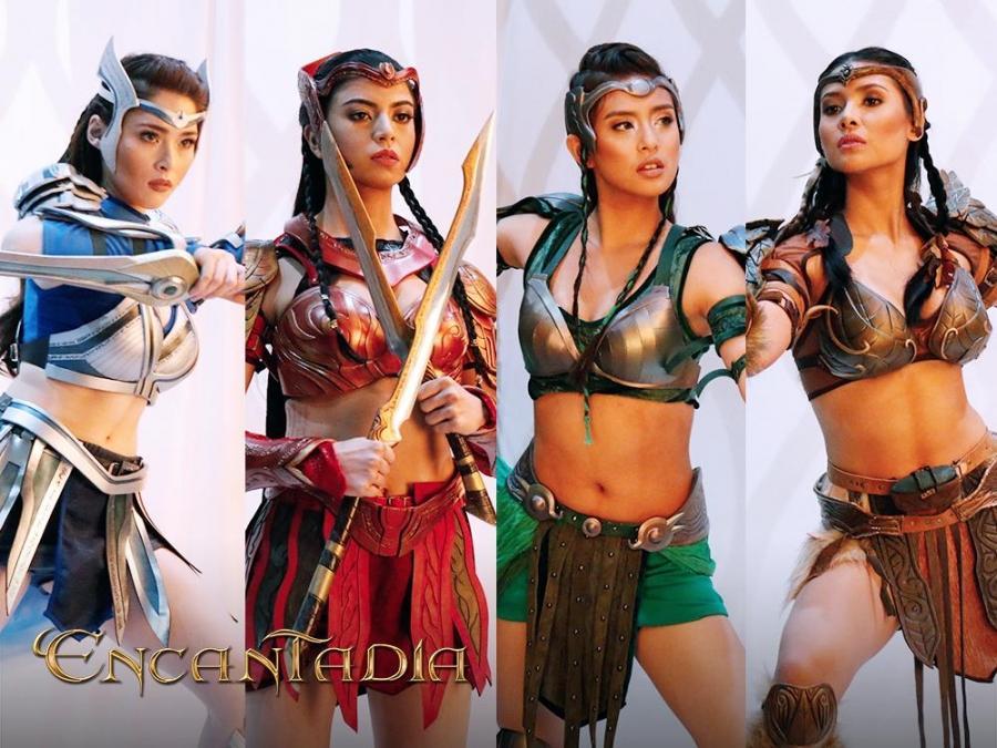 IN PHOTOS 'Encantadia' Sang'gres in their warrior costumes GMA
