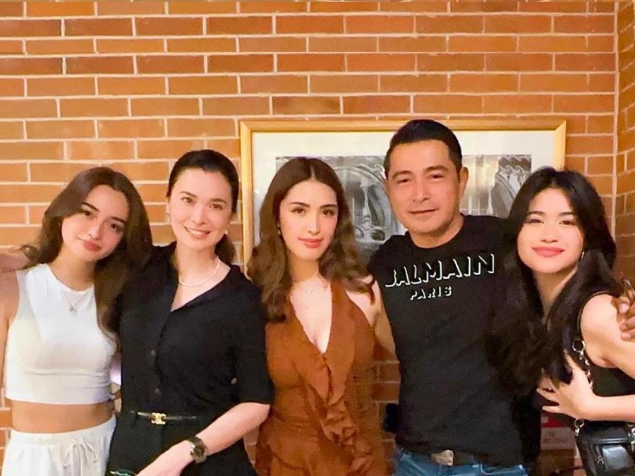 Sunshine Cruz Cesar Montano together for daughter Sam s birthday