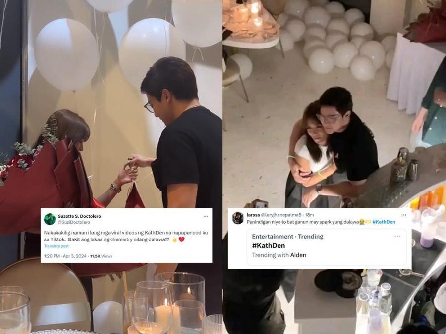 Alden Richards birthday surprise Kathryn Bernardo