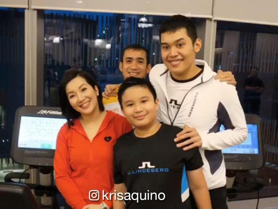 IN PHOTOS: Kris Aquino's fitness routine with Josh and Bimby | GMA ...