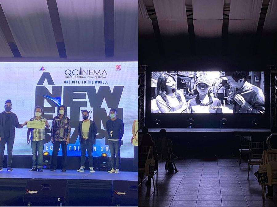 Extending help to film industry players through Ayuda sa Taga-Pelikula grant, Parasite in black and white format