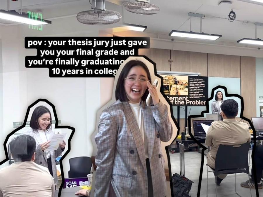 SLAY actress Mikee Quintos thesis defense