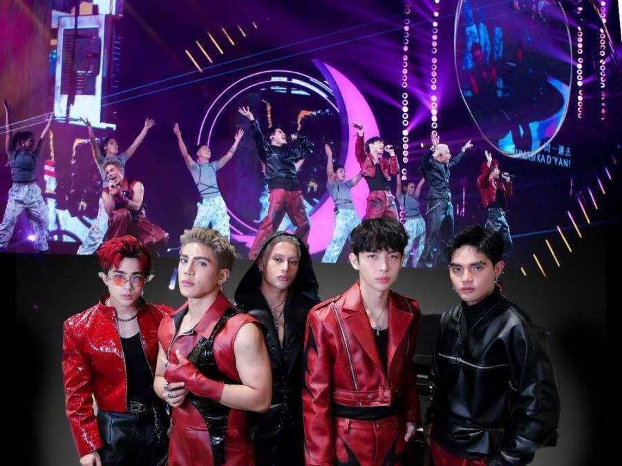 SB19 at  Hito Music Awards in Taiwan