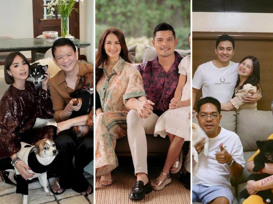 Celebrity Christmas photos